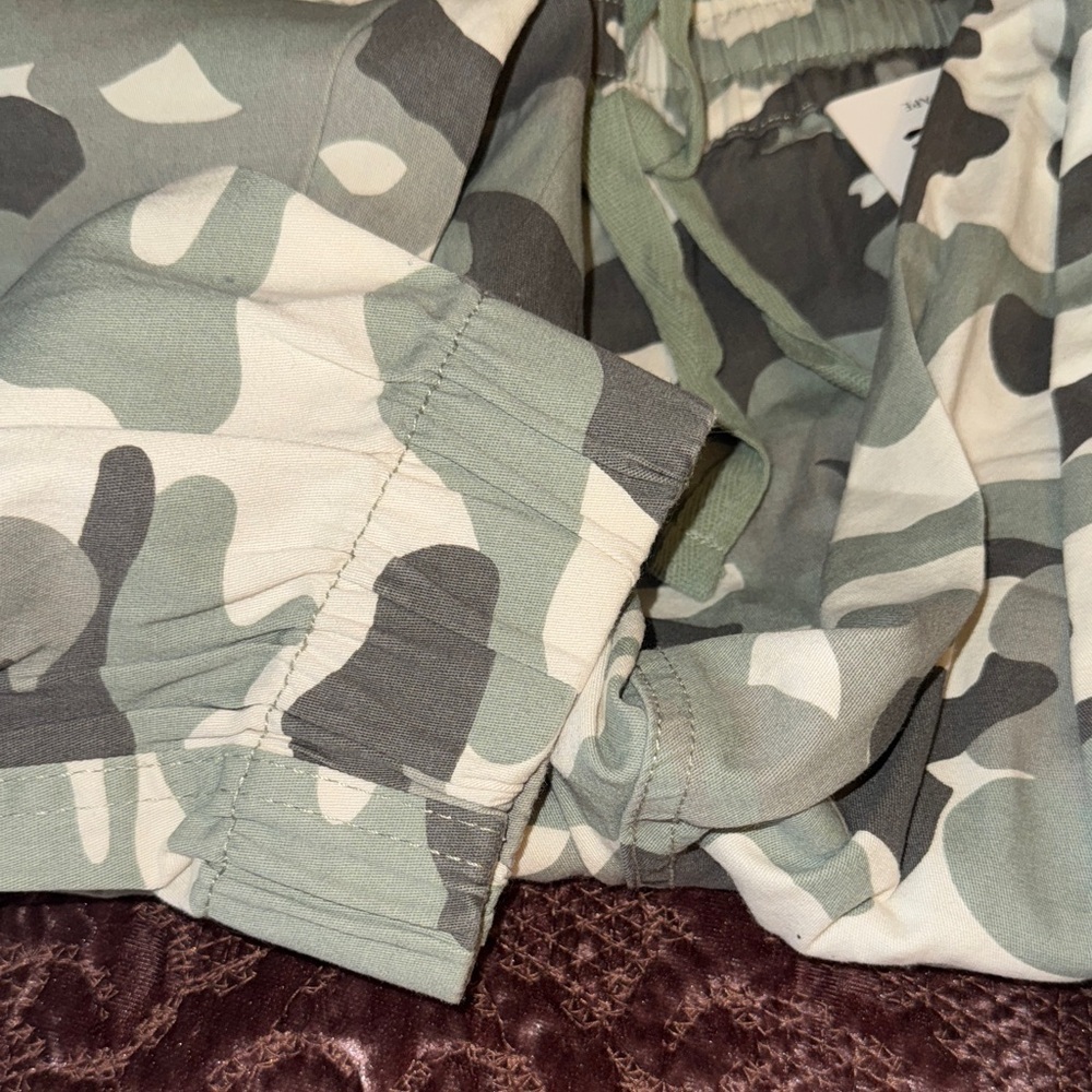 Refuge Green Camouflage Cargo Joggers - Picture 6 of 16
